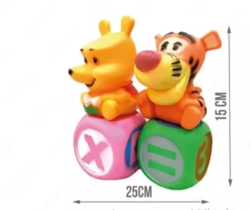 Комплект резиновых игрушек "Винни кубик" (RT - 087) — 1