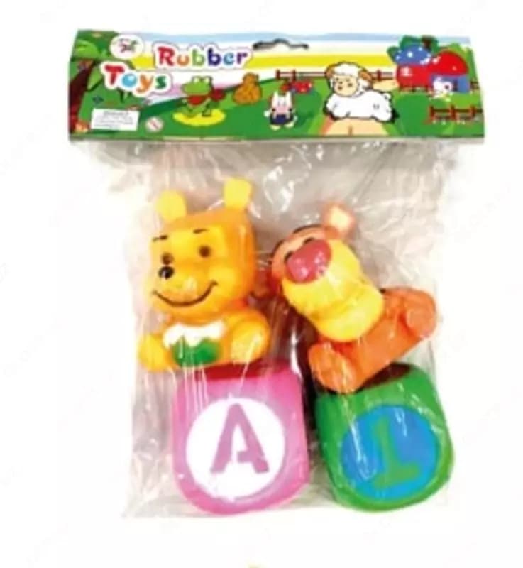 Комплект резиновых игрушек "Винни кубик" (RT - 087) — 2