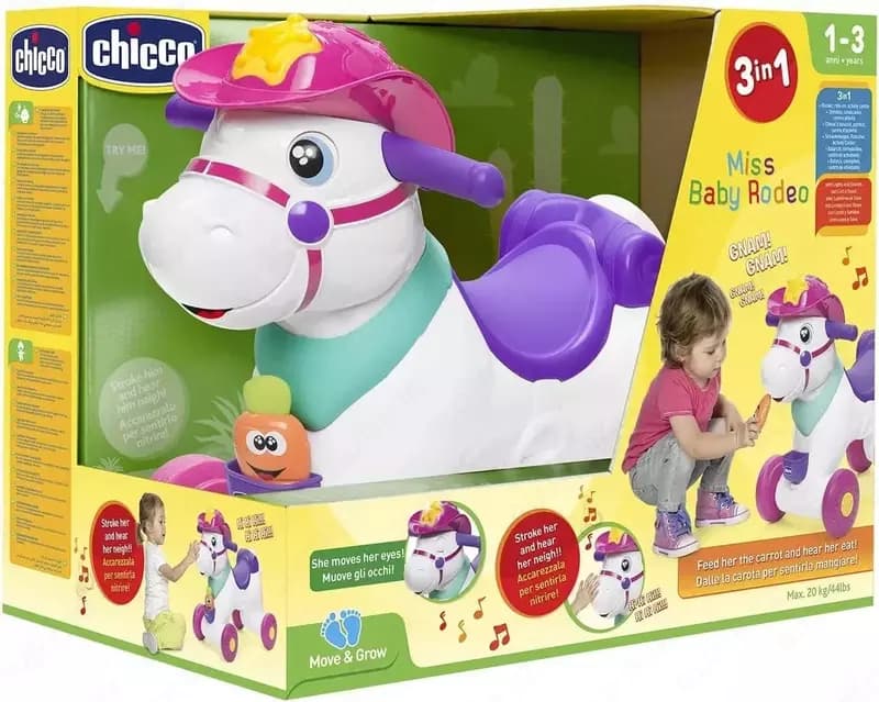 Лошадка-каталка CHICCO TOY MISS RODEO & FRIENDS — 1