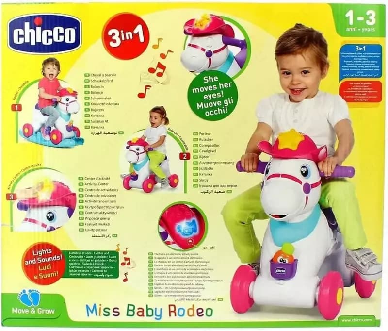 Лошадка-каталка CHICCO TOY MISS RODEO & FRIENDS — 2