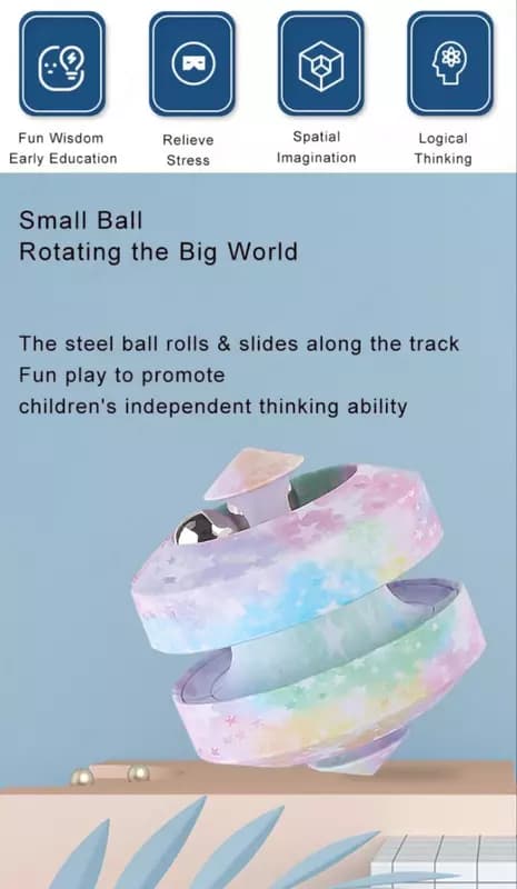 Игрушка-антистресс или головоломка Bead Orbit — 2