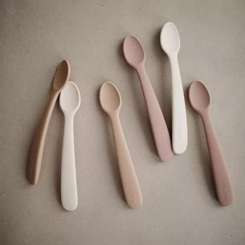 Mushie Ложки силиконовые 2 шт. — 2
