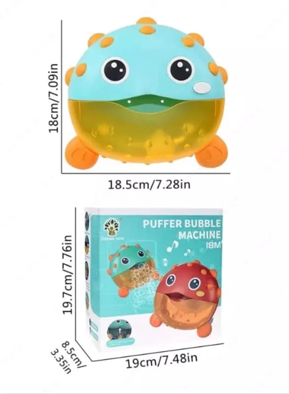 Игрушка-генератор пены Рыбка для ванной — 2