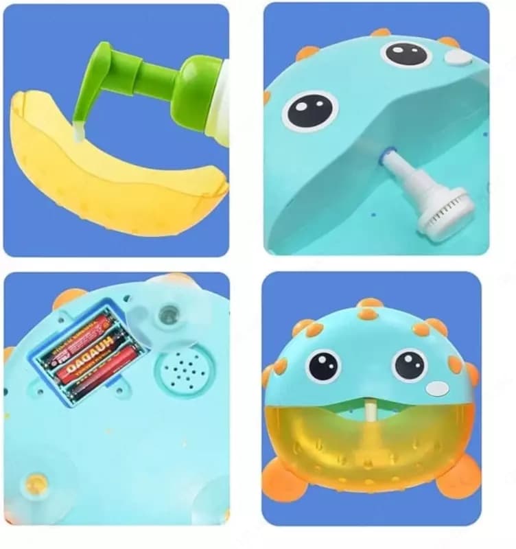 Игрушка-генератор пены Рыбка для ванной — 3
