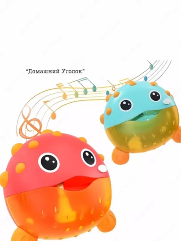 Игрушка-генератор пены Рыбка для ванной — 4