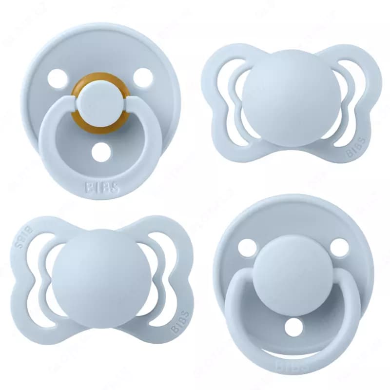 Набор BIBS Try-It Collection Colour Baby Blue 0-6 мес — 3