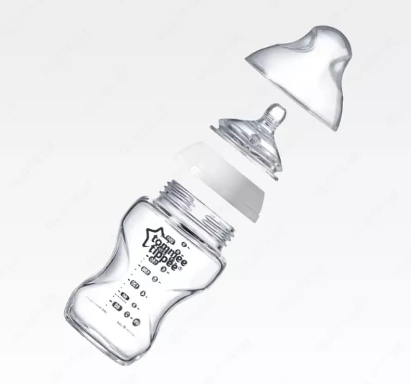 Tommee Tippee Бутылочка Closer to Nature - стеклянная (силиконовая соска), 150 мл — 3