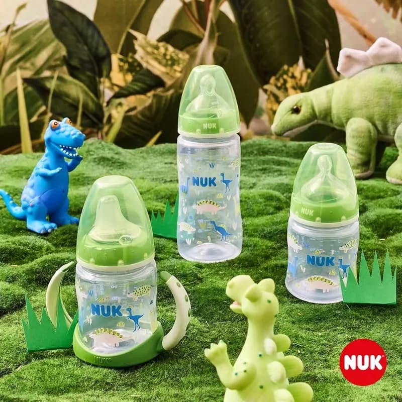 🇩🇪 NUK First Choice Plus Бутылочка 300 мл полипропиленовая с соской из латекса — 2