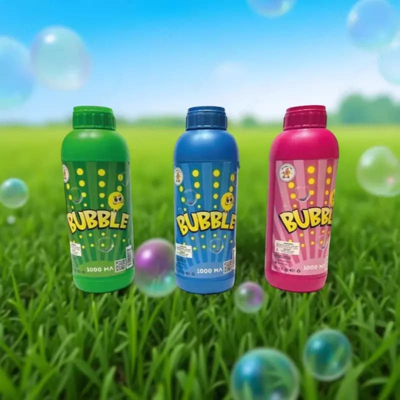 Жидкость для мыльных пузырей "BUBBLE" (1000 мл) Ассортимент — 2