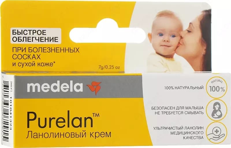 Medela Крем для сосков PURELAN 100 7 гр туба — 2