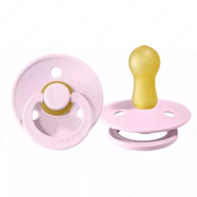 Соска-пустышка BIBS Colour Baby Pink 0-6 мес — 1