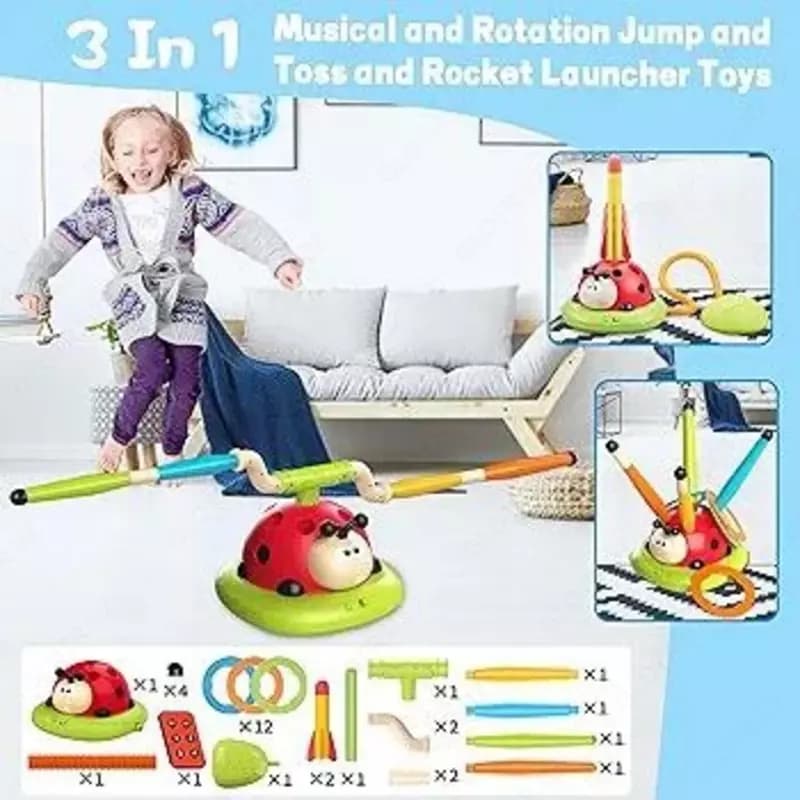 Многофункциональный тренажёр для прыжков Little Bessn 3в1 — 2