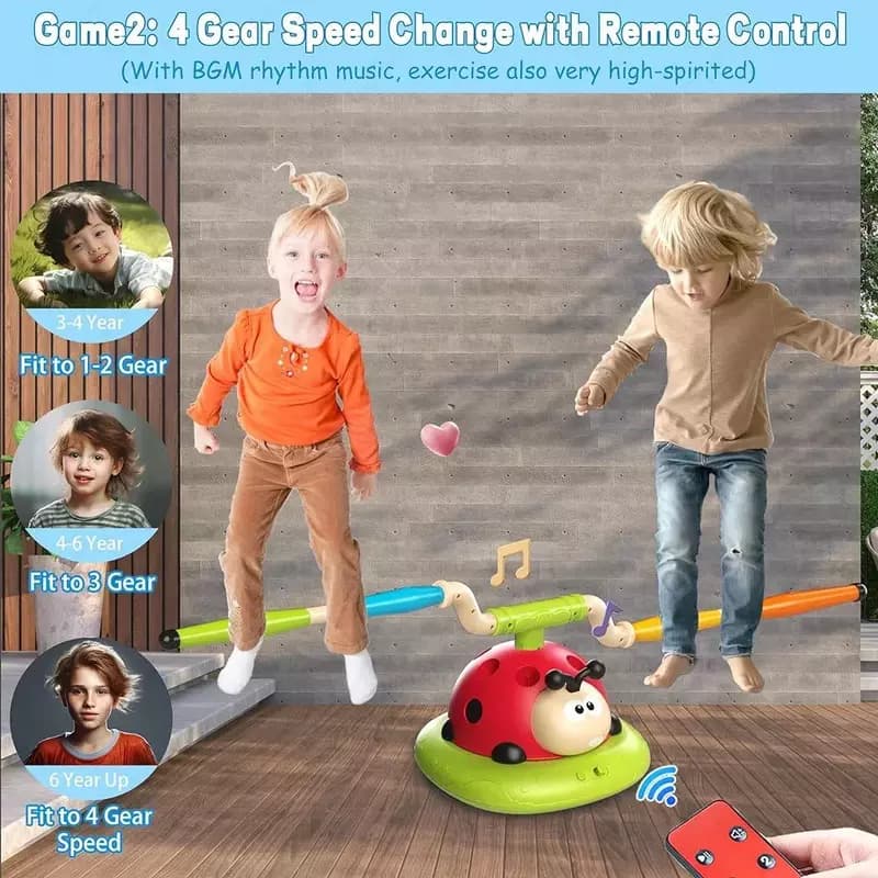 Многофункциональный тренажёр для прыжков Little Bessn 3в1 — 3