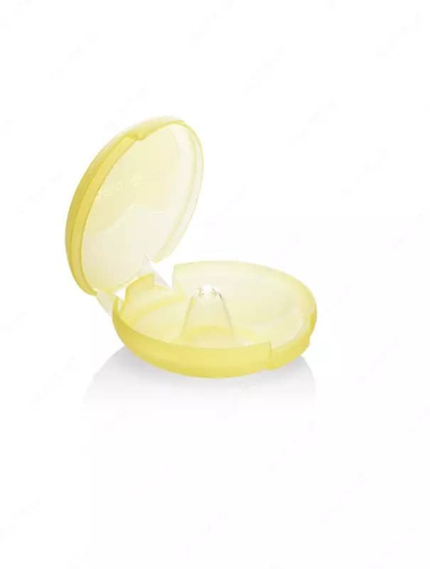 Medela Накладки для кормления CONTACT размер S (16мм) 2 шт + контейнер — 3