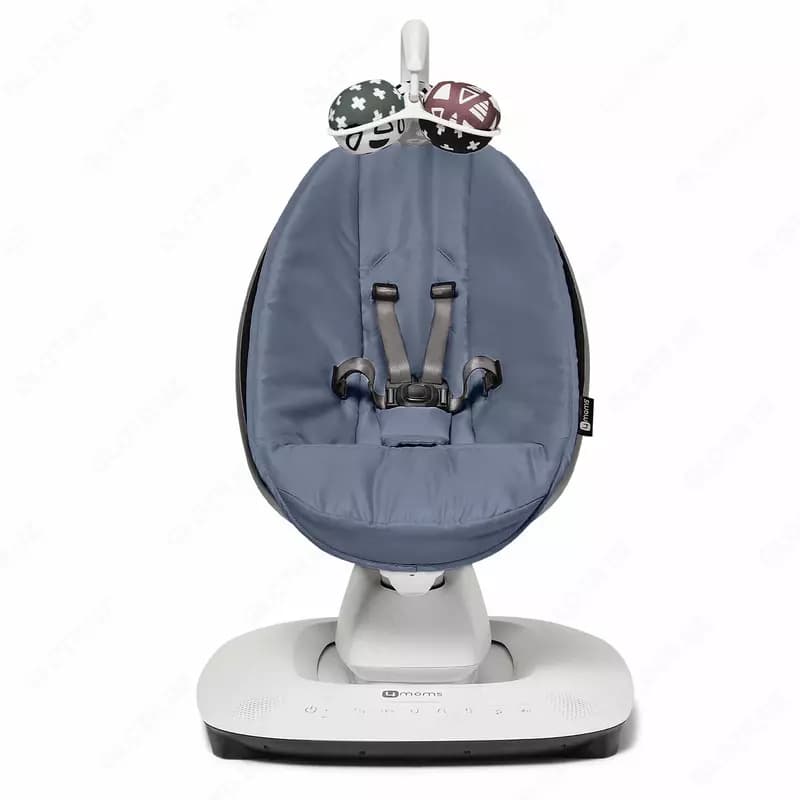 Детская Электронная люлька шезлонг 4moms mamaRoo New Multi-Motion Slate Blue — 1