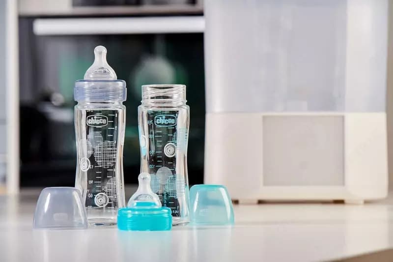 🍼 Бутылочка для кормления Well-Being, 240 мл, медленный поток, стекло — 2
