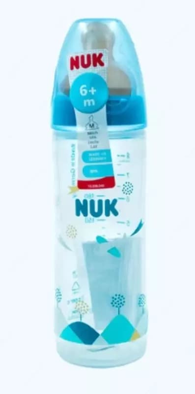 Nuk Бутылка Classik с латексной соской, 6+ мес., 250 м — 1