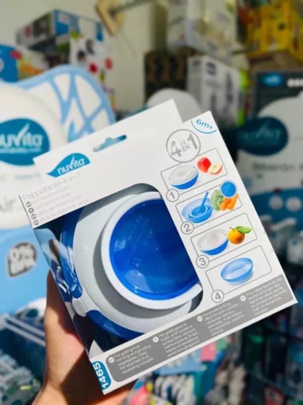Многофункциональный набор 4 в 1 для приготовления детского питания Nuvita baby (Италия) 🇮🇹 — 4