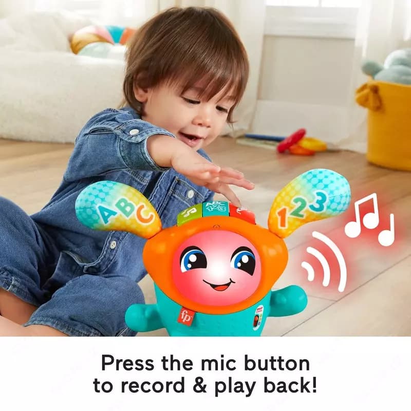 Fisher-Price DJ Bouncin — электронная игрушка для обучения детей и малышей — 3