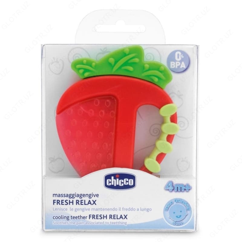 Прорезыватель-игрушка Chicco Fresh Relax , охлаждающий, 4 мес+ — 1