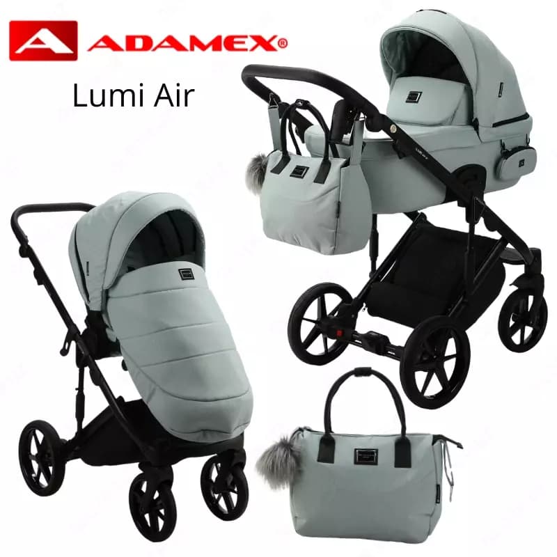 Коляска Lumi Air от ADAMEX 🇵🇱 3 в 1, Польша — 1