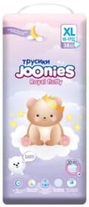 Joonies трусики Royal Fluffy XL, 12-17 кг, 38 шт., белый