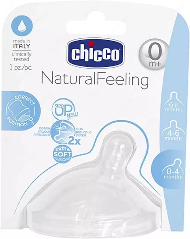 Соска для бутылочки NATURALFEELING TEAT 0м+ REGULAR FLOW, арт. CH81011 — 3