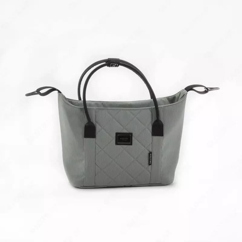 Детская коляска 2 в 1 ”Adamex” Delta Nature 8 MINT, +0 мес., сумка для мамы — 7