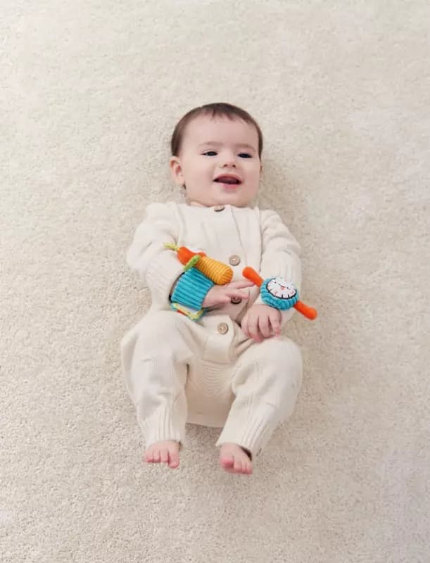 Погремушка ВЕСЁЛЫЕ ЧАСИКИ | Happy baby (Великобритания) — 2