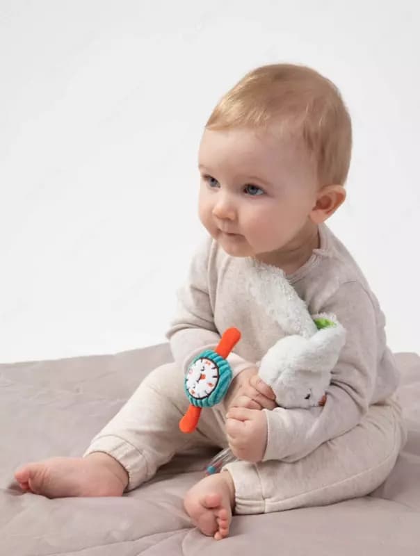 Погремушка ВЕСЁЛЫЕ ЧАСИКИ | Happy baby (Великобритания) — 3