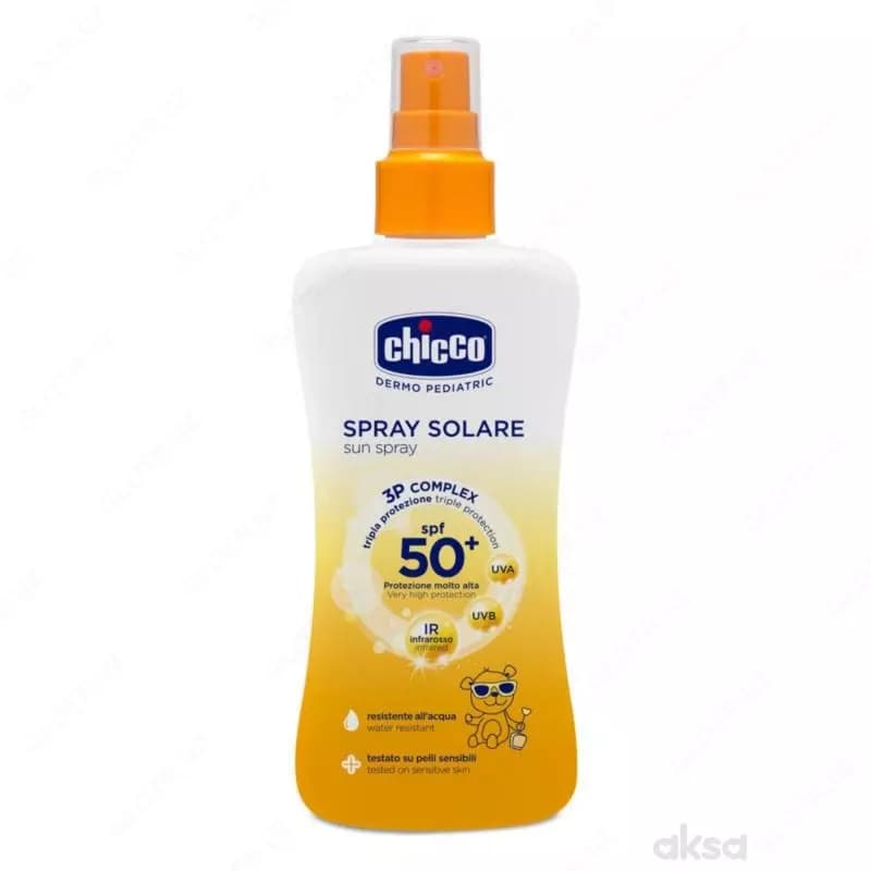 Спрей Chicco солнцезащитный SPF30 150мл — 1