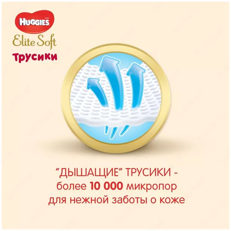 Трусики-подгузники Huggies Elite Soft 6 (16-22кг) — 2