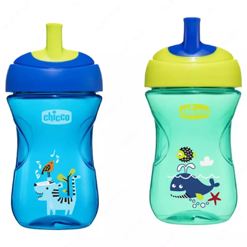 Поильник с трубочкой ADVANCE CUP 12m+ BOY, арт.CH069412 — 1