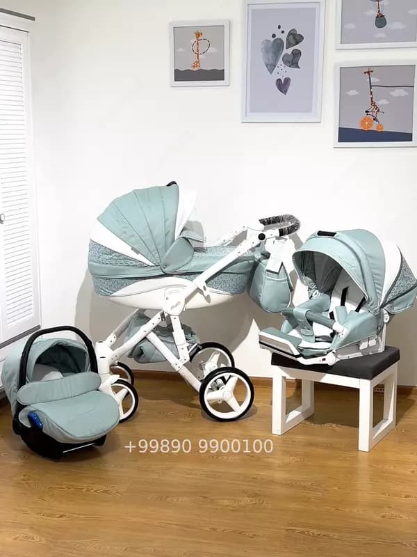 Детские коляски ADAMEX BARLETTA 3в1 — 1