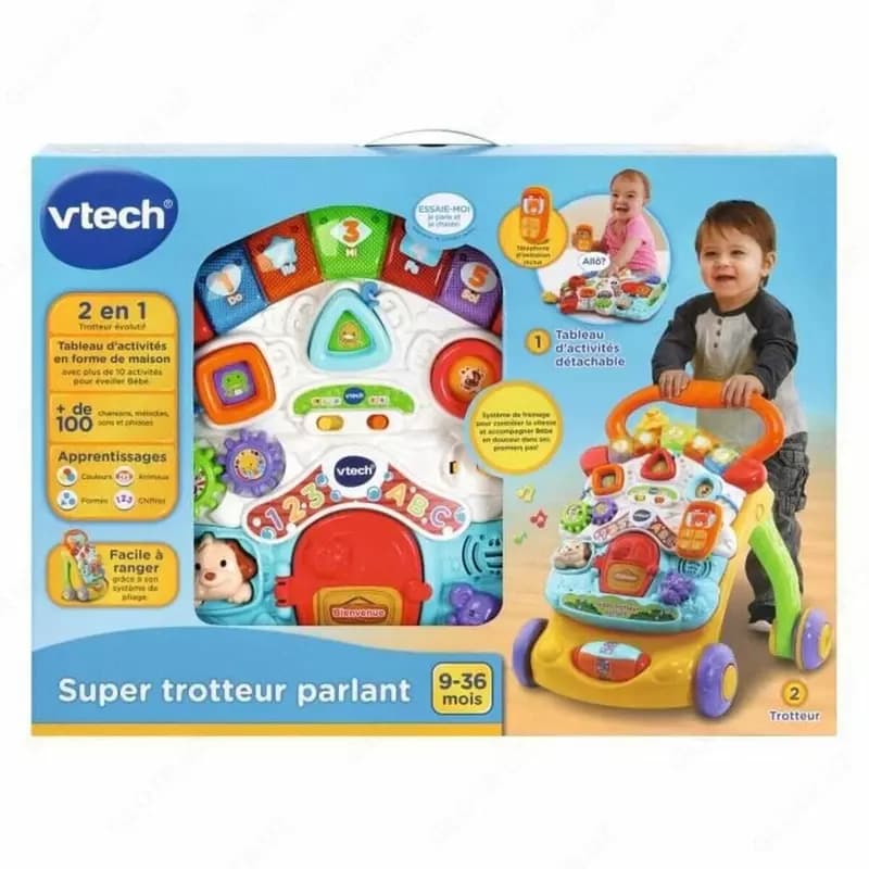 Ходунки-каталка ”VTech”, съемная игровая панель, 6м+ — 6
