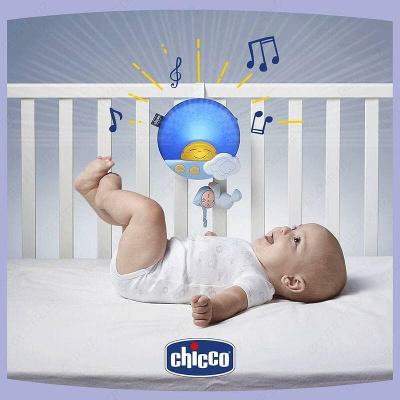 Музыкальная панель на кроватку Chicco "Sunset" для мальчиков и девочек — 1