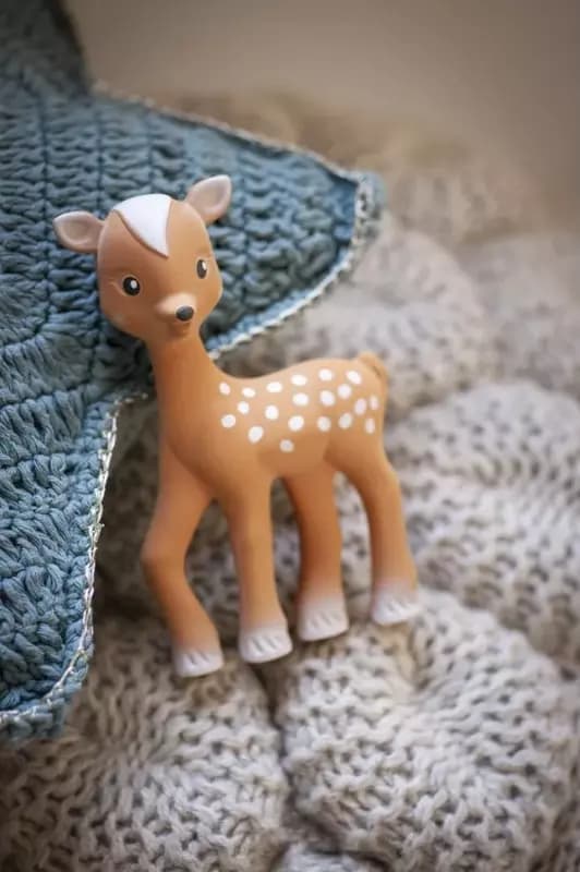 Развивающая игрушка-прорезыватель Олененок Фанфан🦌🎁Sophie la girafe — 5
