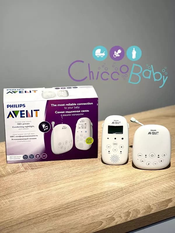 Радионяня с ночником и колыбельными Philips Avent SCD711 — 2