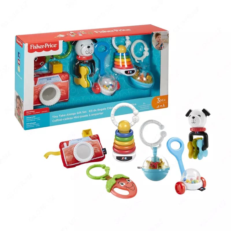 Подарочный набор Fisher-Price ”Маленькие друзья в дорогу” — 1