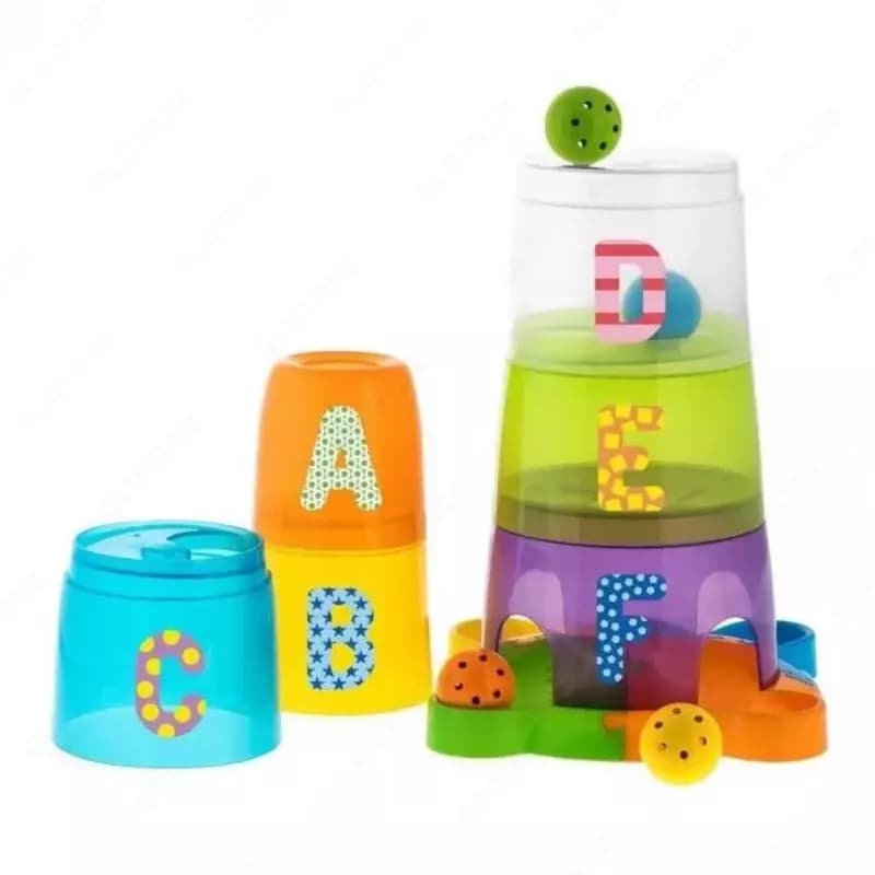 Игрушка-сортер ”Chicco” Увлекательная пирамидка 6м+ — 4