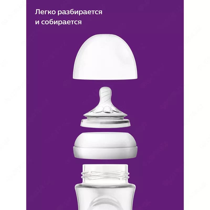 Бутылочка Philips Avent Natural2 260мл с 1мес — 4