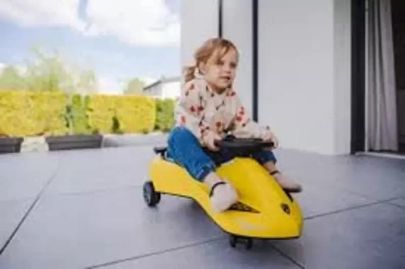 Детский автомобиль-каталка "Adamex" Lamborghini Gravity Ride-On (Желтый) — 6