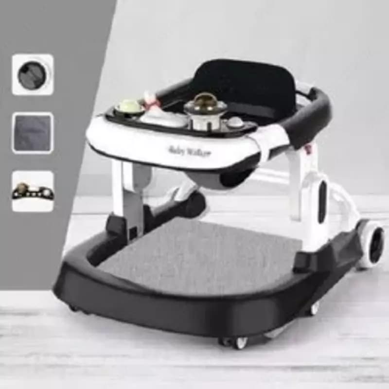 Ходунки Jikel Oxi 2-в-1 black — 2