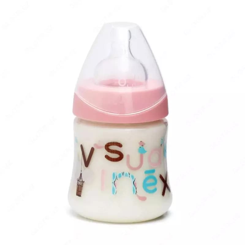 Подарочный набор бутылочек ”Suavinex” Welcome Baby Set Girl, 2-4 мес. (NEW) — 2