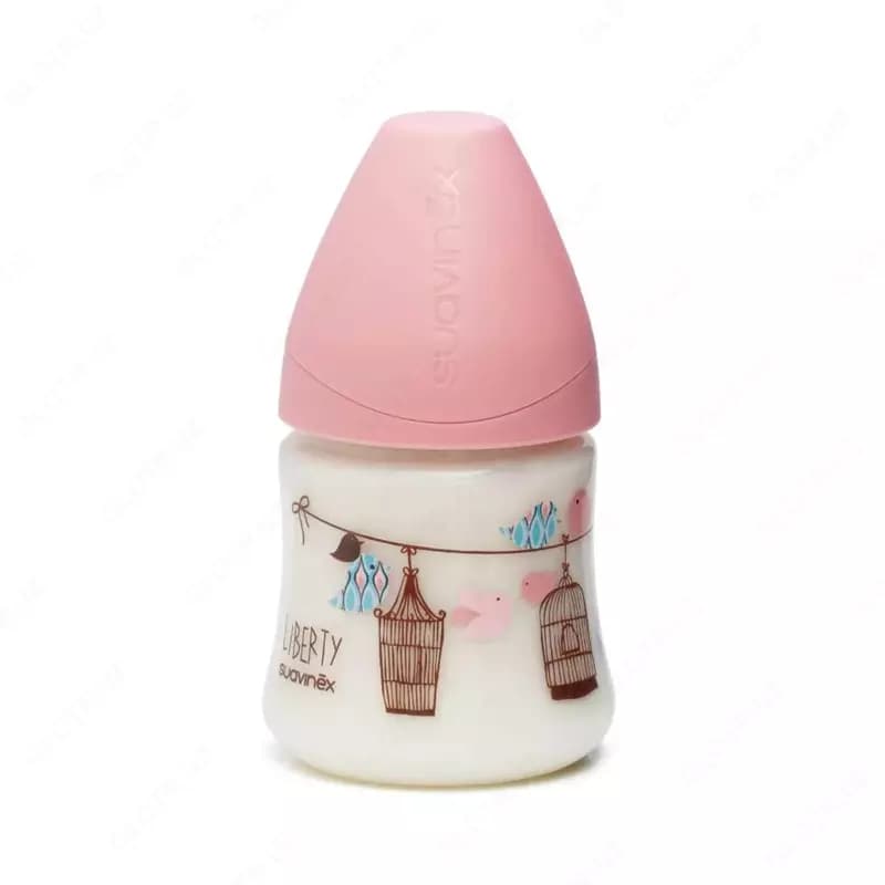 Подарочный набор бутылочек ”Suavinex” Welcome Baby Set Girl, 2-4 мес. (NEW) — 3