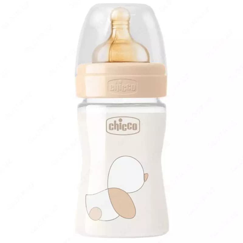 Бутылочка для кормления Chicco Original Touch Glass Feeding Bottle 150 мл, арт. CH27710-30 — 1