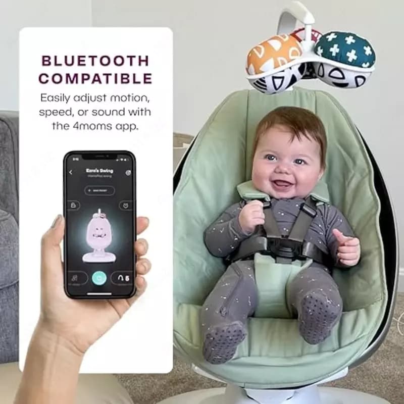 Электронная люлька шезлонг 4moms mamaRoo New Multi-Motion Sage — 3