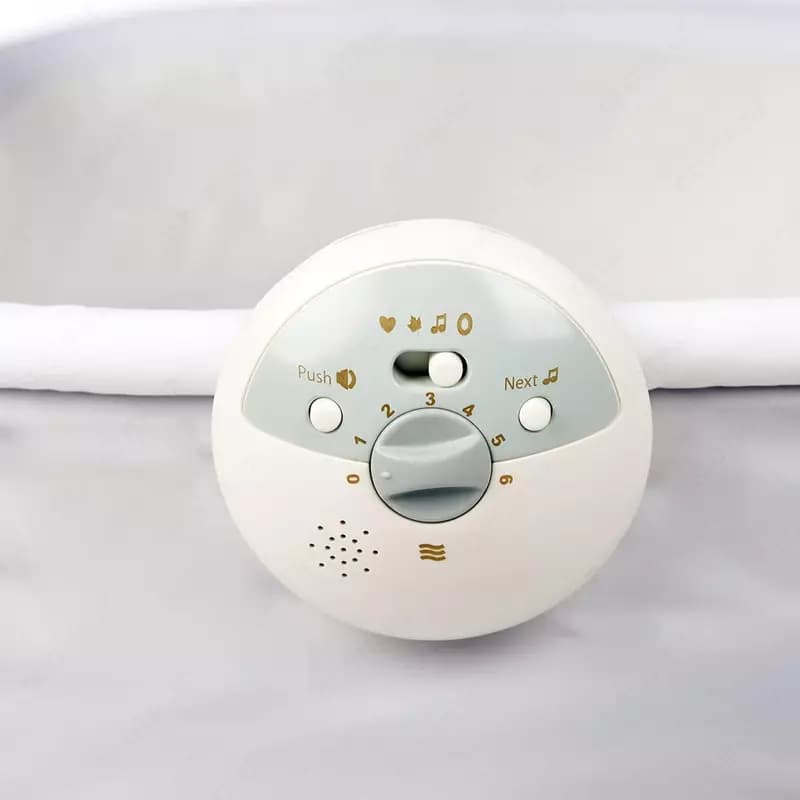 Люлька-качалка 2 в 1 ”Jikel” Minos JK805551-90, Nexus Electric Swing & Rocker (Франция) Серая — 5