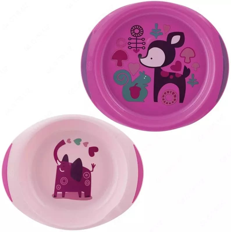 Набор для кормления ребенка CHICCO WEANING SET 12m+ GIRL, арт. CH16201-10 — 3