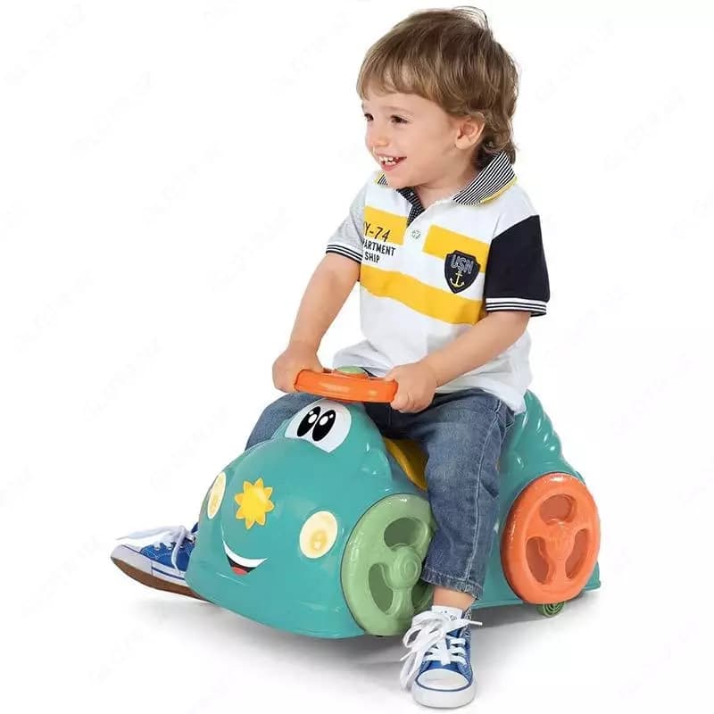 Машинка-каталка ”CHICCO” ALL AROUND AQUA GREEN — 4
